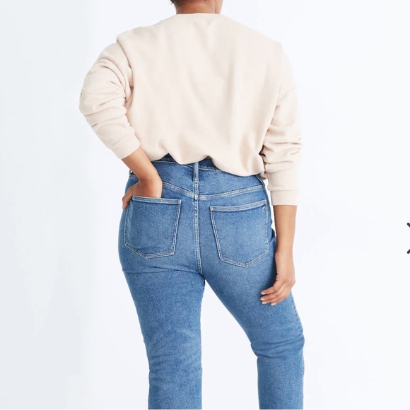 Madewell Denim - Madewell Cali Demi-Boot Medium Wash Denim